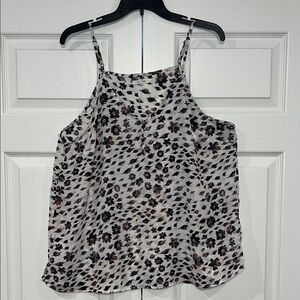 Maurices Black and White Floral Camisole